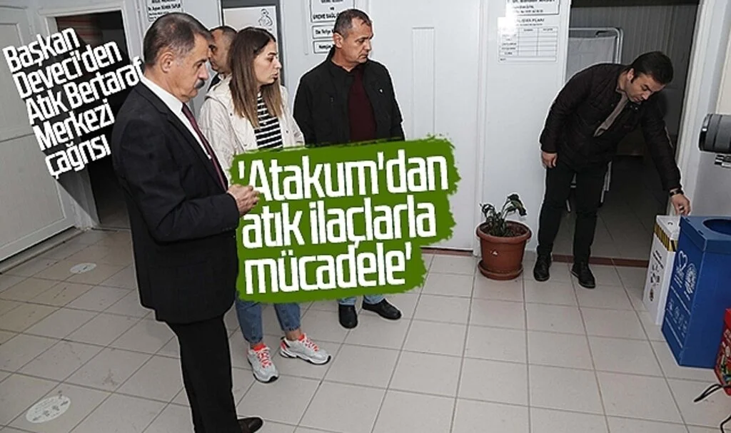 'Atakum'dan atık ilaçlarla mücadele'