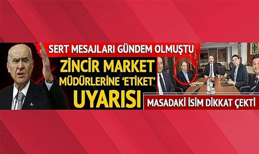 Bahçeli'den özür dileyip istifa etmişti! Bakan Muş genel müdürlerle bir araya geldi... Asgari ücret zammı sonrası zincir marketlere 'etiket fiyatı' uyarısı