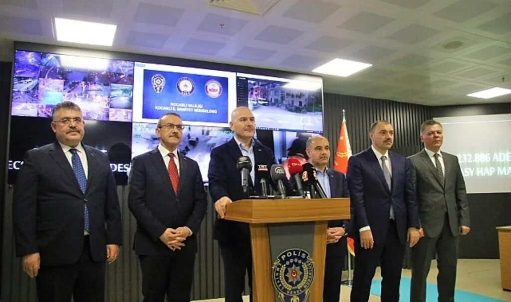 Bakan Soylu açıkladı, Kocaeli ve Sakarya büyük uyuşturucu operasyonu