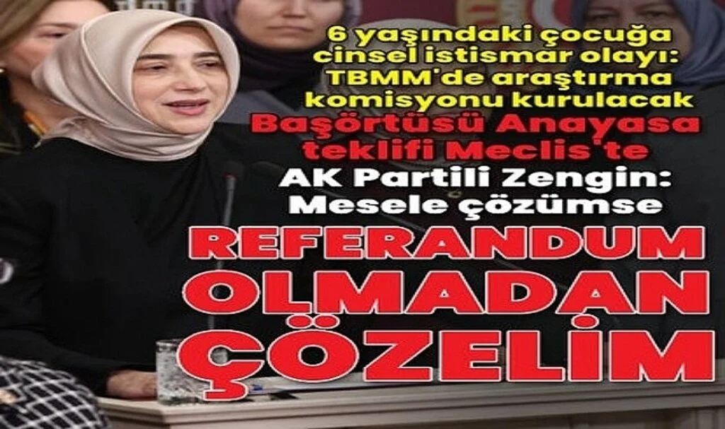 Başörtüsüne yönelik Anayasa değişiklik teklifi TBMM'ye sunuldu