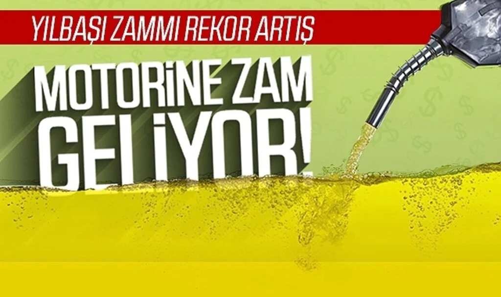 Benzine 84 kuruşluk yılbaşı zammı! Motorinde yüzde 135'lik rekor artış