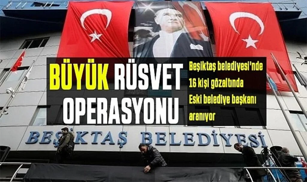 Beşiktaş Belediyesi'ne Operasyon! Eski Başkan Murat Hazinedar Aranıyor