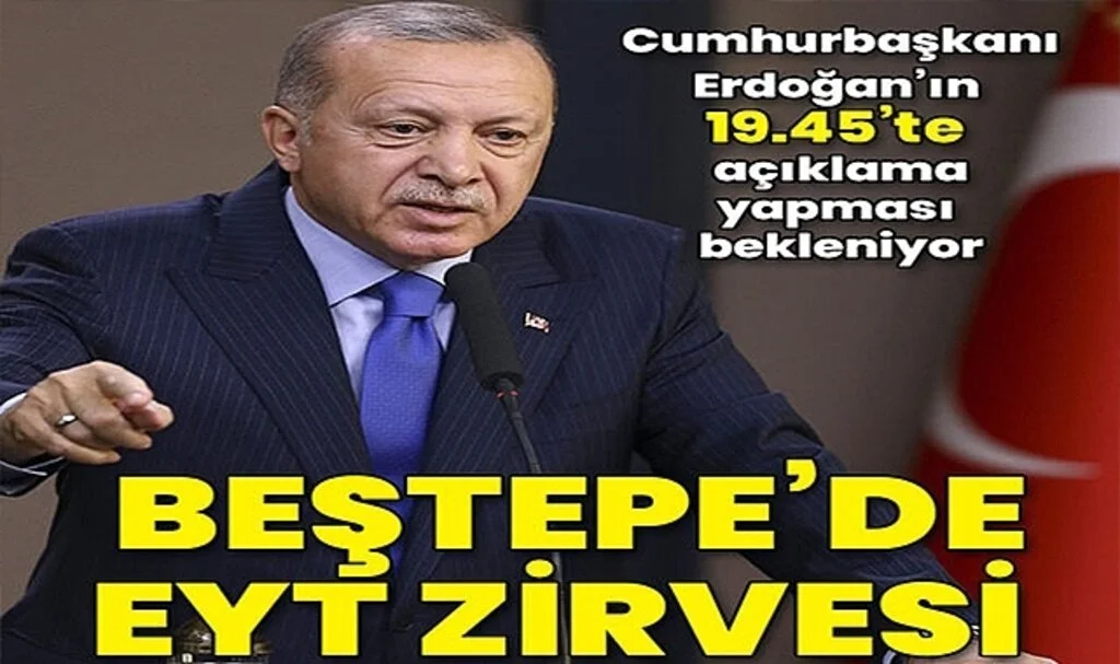 Beştepe'de EYT Zirvesi