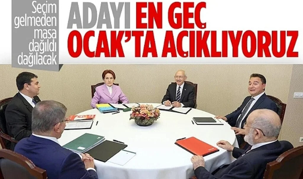 Bülent Tezcan: 6'lı Masa Adayını Ocak Başında Açıklayacak