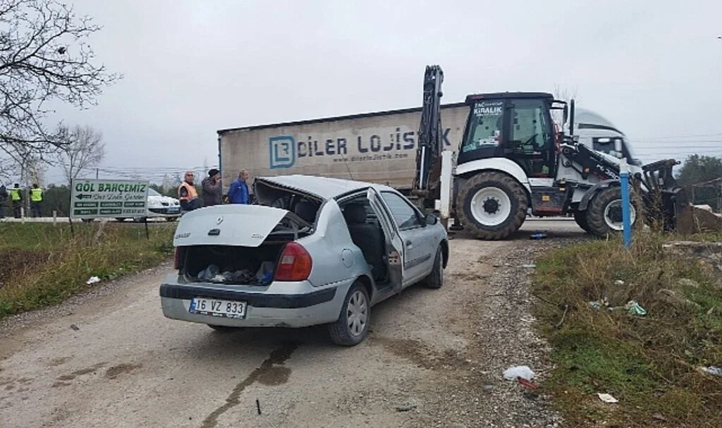 Bursa'da feci kaza: 1 ölü