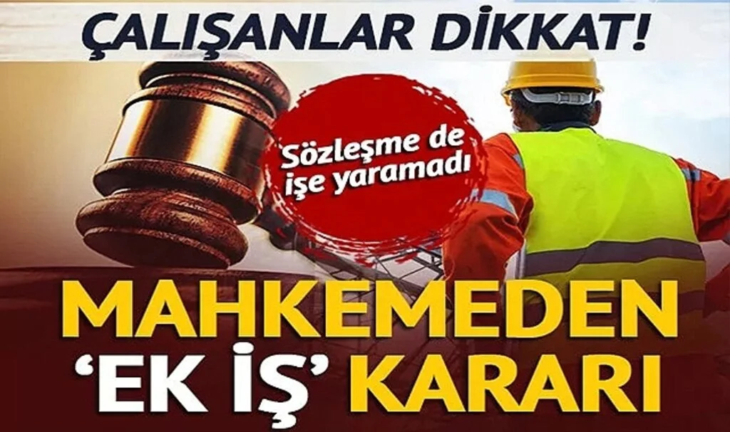 Çalışanlar için örnek karar! Tazminatsız işten çıkarılmıştı: Ek iş yapana mahkemeden onay!