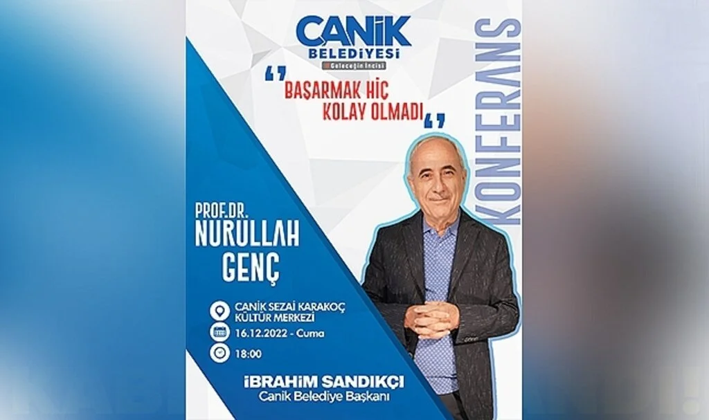 Canik'te Konferans Günleri Başlıyor