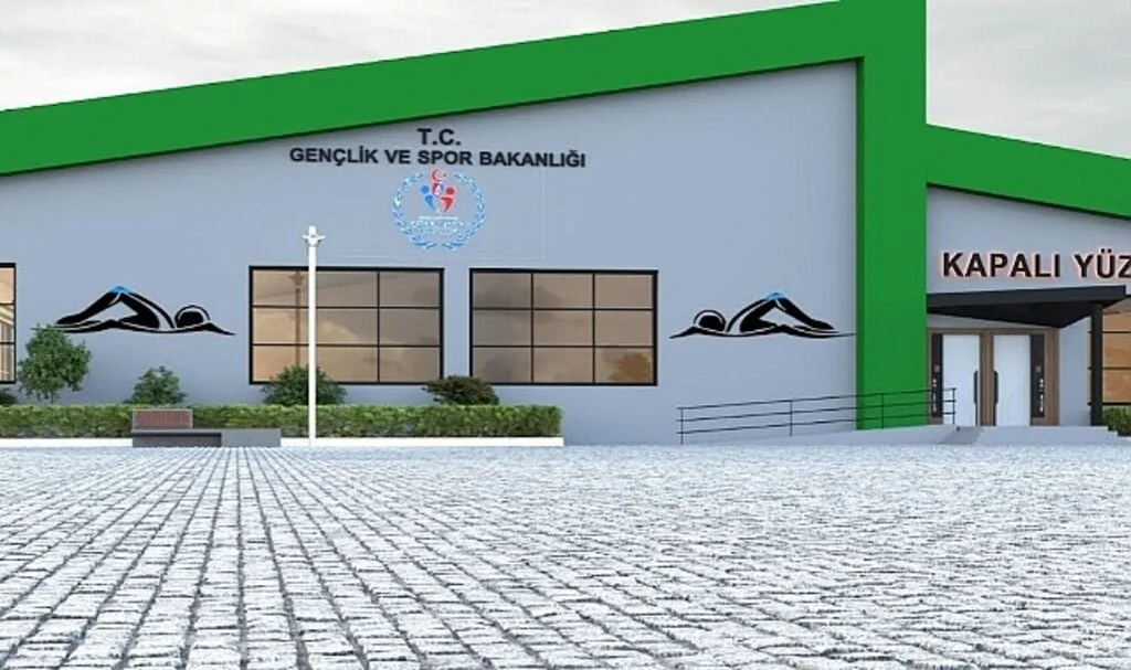 Çarşamba Kapalı Yüzme Havuzu Yükseliyor