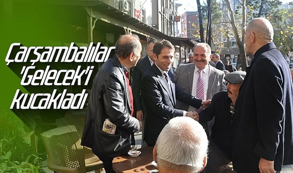 Çarşambalılar 'Gelecek'i kucakladı