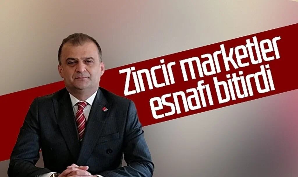 CHP Samsun İl Başkanı Fatih Türkel: Zincir marketler esnafı bitirdi
