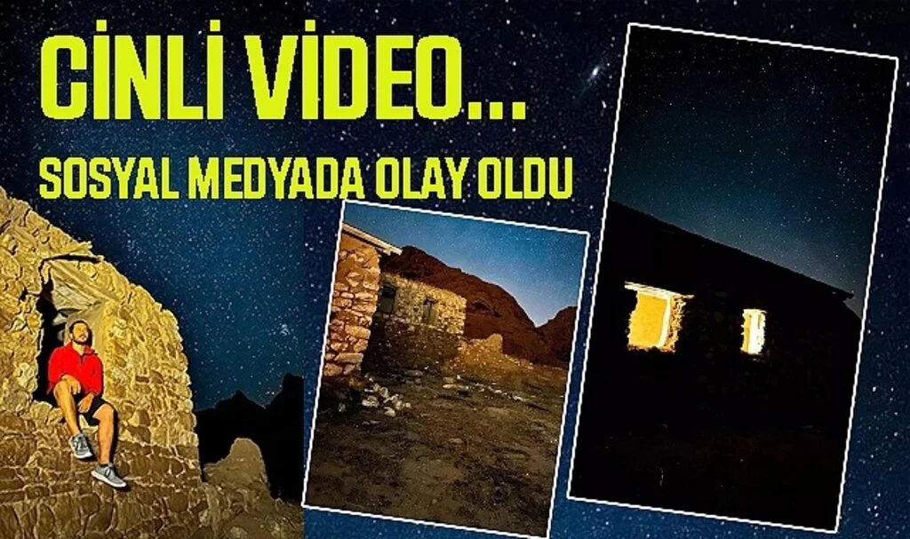 "Cinli video..." Milyonlarca kişi izledi! Terk edilmiş köyde çektiği video olay oldu: İzlemeye başlamadan önce...