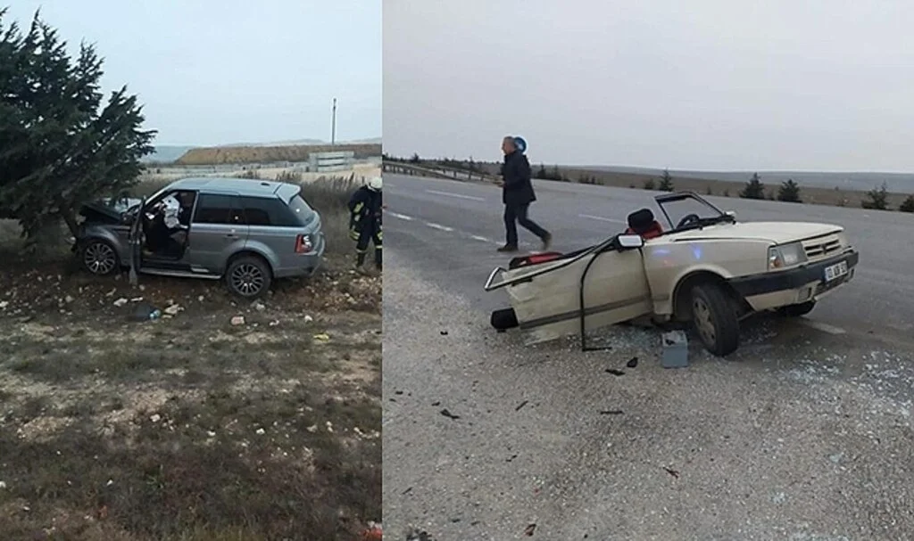 Cipin Çarptığı Tofaş Otomobil Ortadan 2’ye Ayrıldı