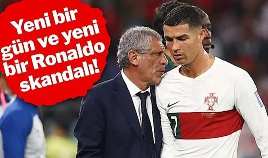 Cristiano Ronaldo’dan Fernando Santos’a Tehdit: Kampı Terk Ederim