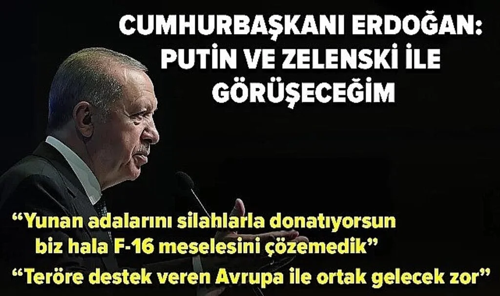 Cumhurbaşkanı Erdoğan'dan ABD ve Avrupa'ya Mesajlar: "Ortak Gelecek Zor, Terörle Mücadelede Kimse Hesap Soramaz"