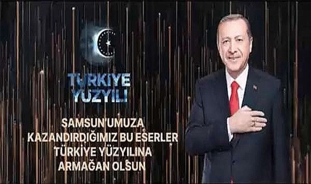 Cumhurbaşkanı Erdoğan'dan Samsun Klibi