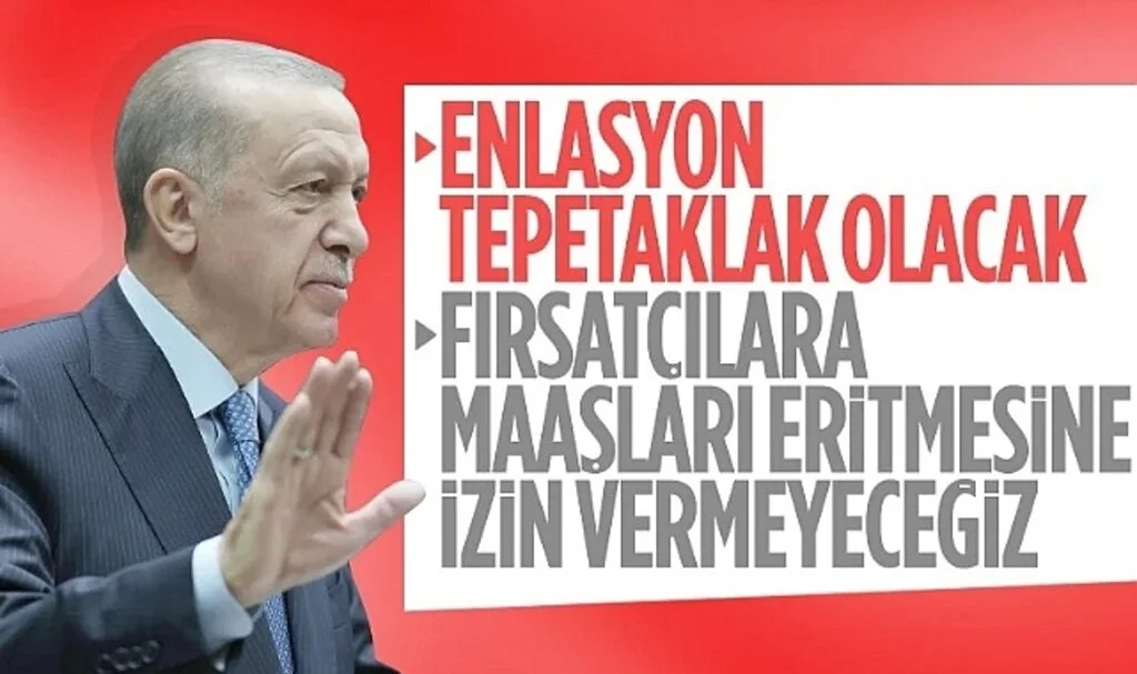 Cumhurbaşkanı Erdoğan: Enflasyon Tepetaklak Aşağı İnecek