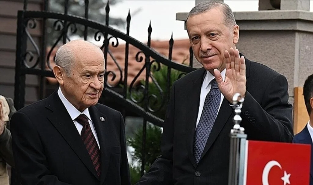 Cumhurbaşkanı Erdoğan, MHP Genel Başkanı Bahçeli İle Bir Araya Geldi
