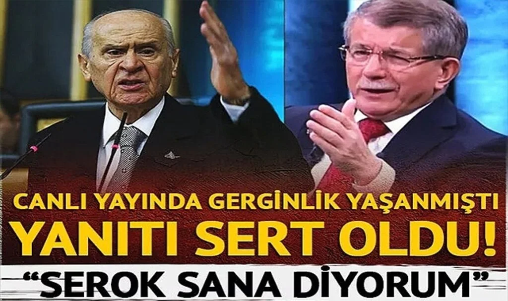 Davutoğlu'nun sözleri tartışma yaratmıştı! MHP'den peş peşe sert yanıtlar... Bahçeli: "Serok Ahmet akıldan nasipsizdir"