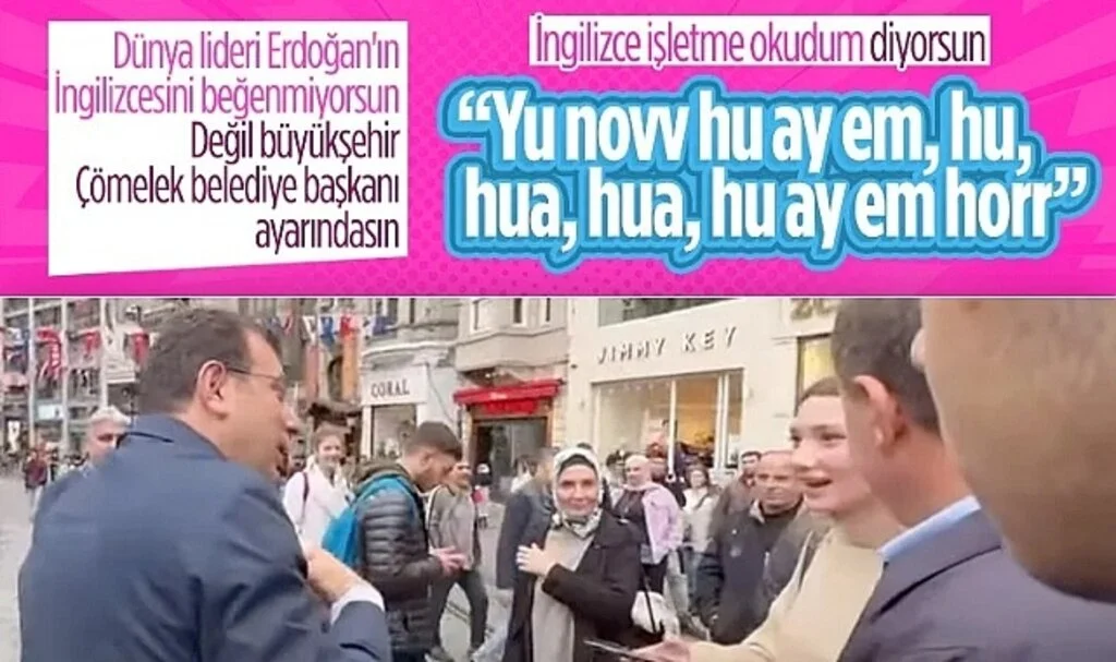 Ekrem İmamoğlu'ndan İngilizce Paylaşım