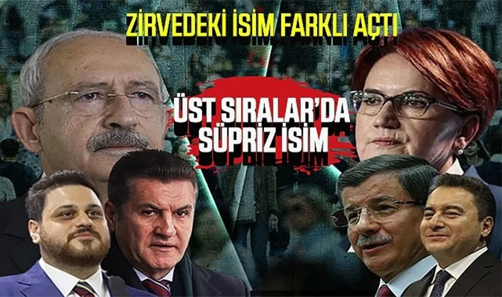 En beğenilen muhalif lider rakiplerine fark attı! Son seçim anketinde 'Sarıgül' sürprizi... "Hiçbiri"ni tercih edenler şaşırttı