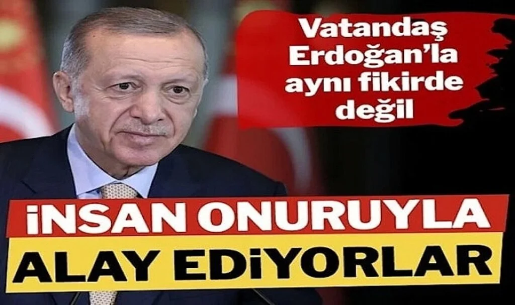 Erdoğan ‘Vatandaşı enflasyona ezdirmedik’ dedi ama vatandaş aynı fikirde değil