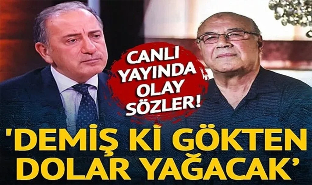 Fatih Altaylı'dan canlı yayında olay olacak sözler: 'Demiş ki gökten dolar yağacak...' Akıllara Necmettin Batırel geldi...