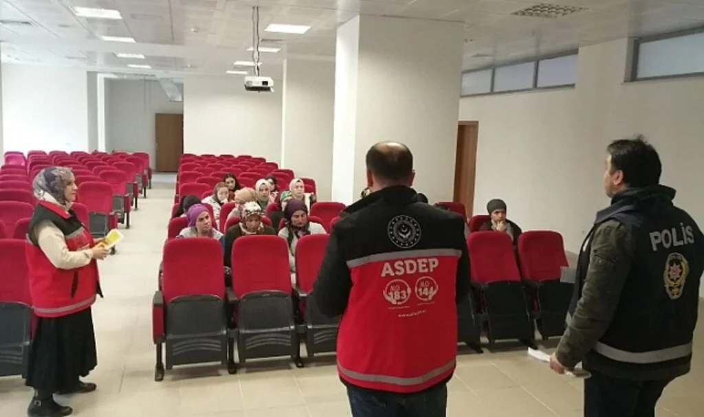 Havza'da Kadınlara KADES Uygulaması Tanıtıldı