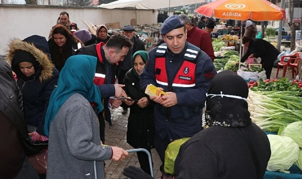 Havza'da Kadınlara Yönelik KADES Bilgilendirmesi
