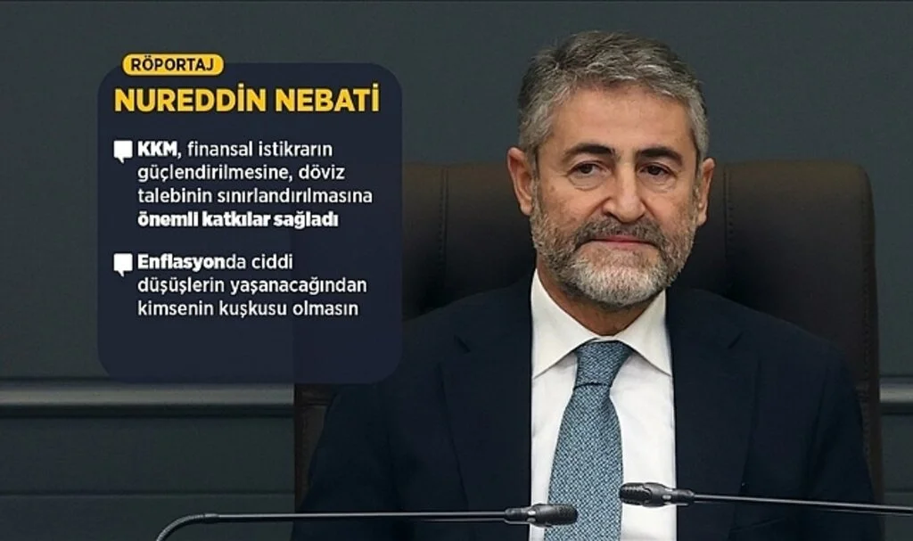 Hazine ve Maliye Bakanı Nureddin Nebati KKM'nin Bir Yılını Değerlendirdi
