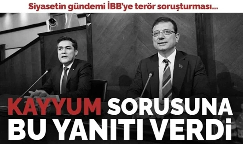 İBB'ye 'terör' soruşturması... İYİ Partili Kavuncu'dan 'kayyum' çıkışı