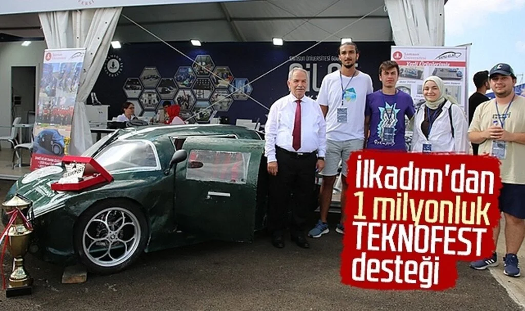 İlkadım'dan 1 milyonluk TEKNOFEST desteği 