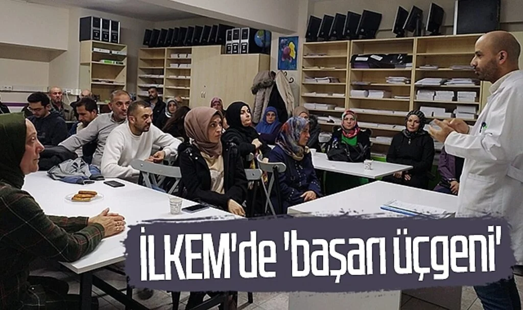 İLKEM'de 'Başarı Üçgeni'