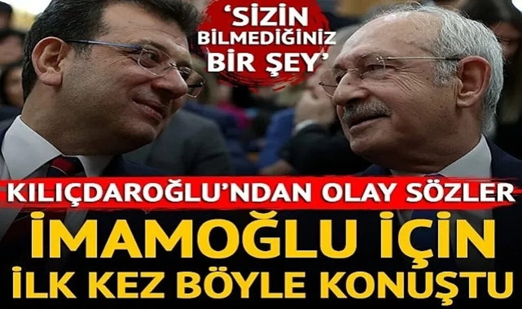 İmamoğlu da davet edildi! Kılıçdaroğlu "Sizin bilmediğiniz bir şeyi ifade edeyim" diyerek açıkladı... CHP Grup toplantısında sert sözler