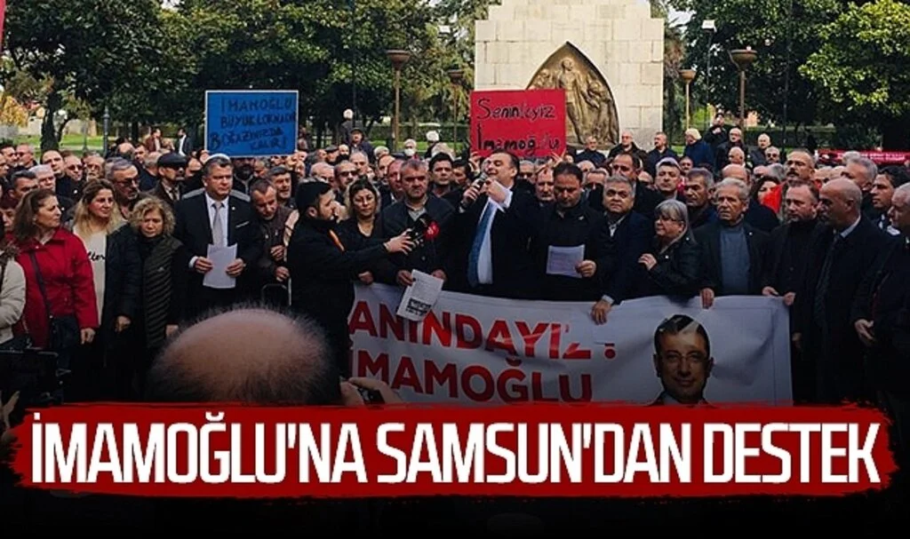 İmamoğlu'na Samsun'dan destek 