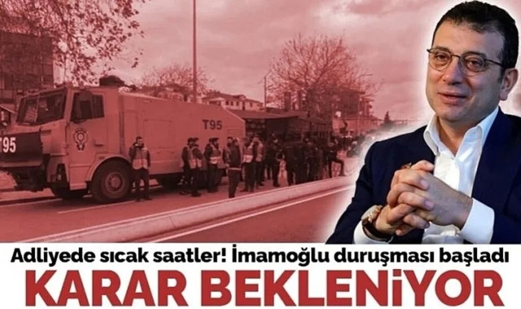 İmamoğlu'na 'siyasi yasak' davası: Türkiye'nin izlediği duruşma başladı! Karar bekleniyor
