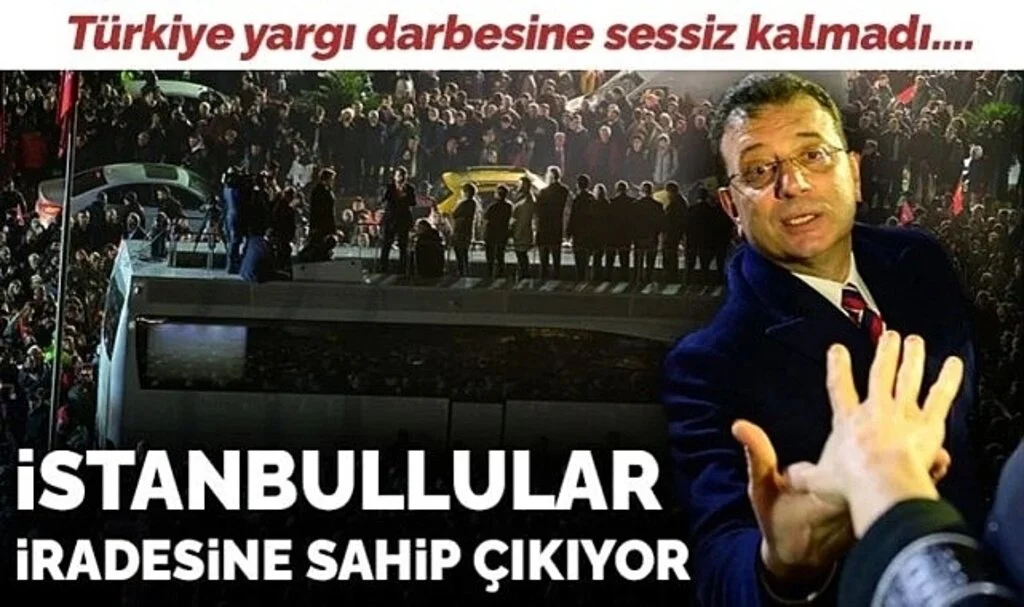 İmamoğlu'na siyasi yasak kararı! İstanbullu iradesine sahip çıkıyor