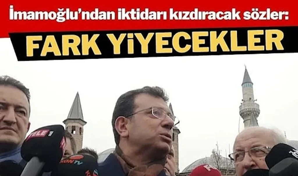 İmamoğlu'ndan iktidarı kızdıracak sözler: Göreceksiniz, on milyonlarca fark yiyecekler