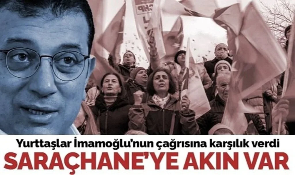 İmamoğlu Saat 16.00'yı İşaret Etti, Çağrı Yaptı