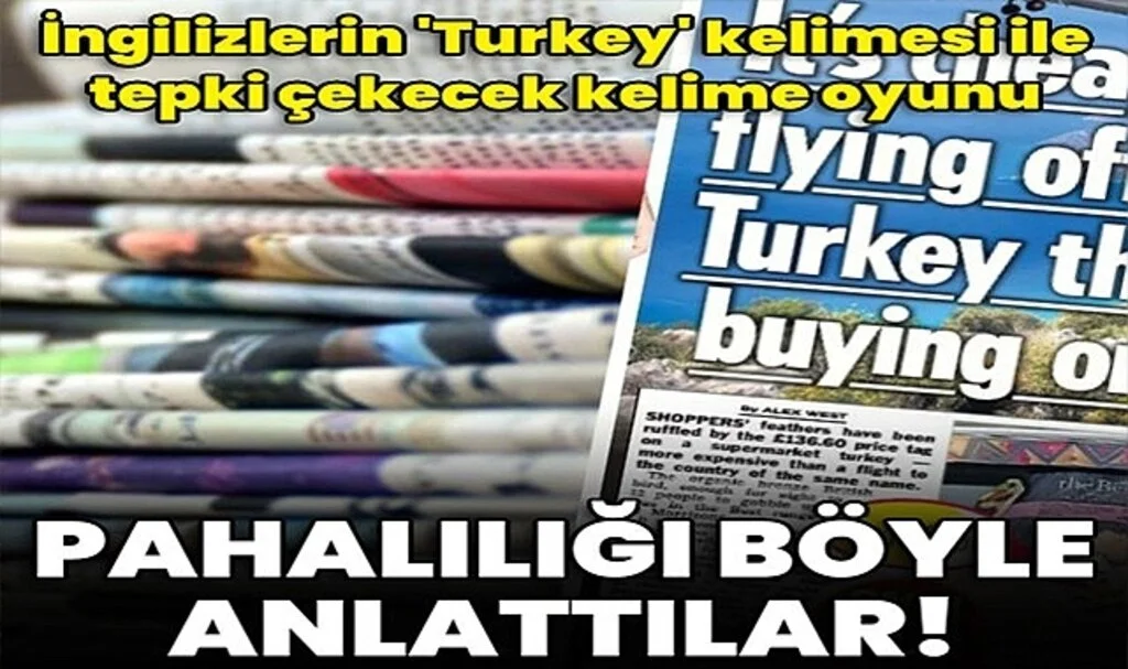 İngilizler Pahalılığı 'Türkiye'li Kelime Oyunu ile Anlattı!