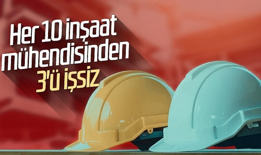 İnşaat Mühendisleri Odası (İMO) Samsun Şube Başkanı Hüseyin Talak: Her 10 inşaat mühendisinden 3'ü işsiz