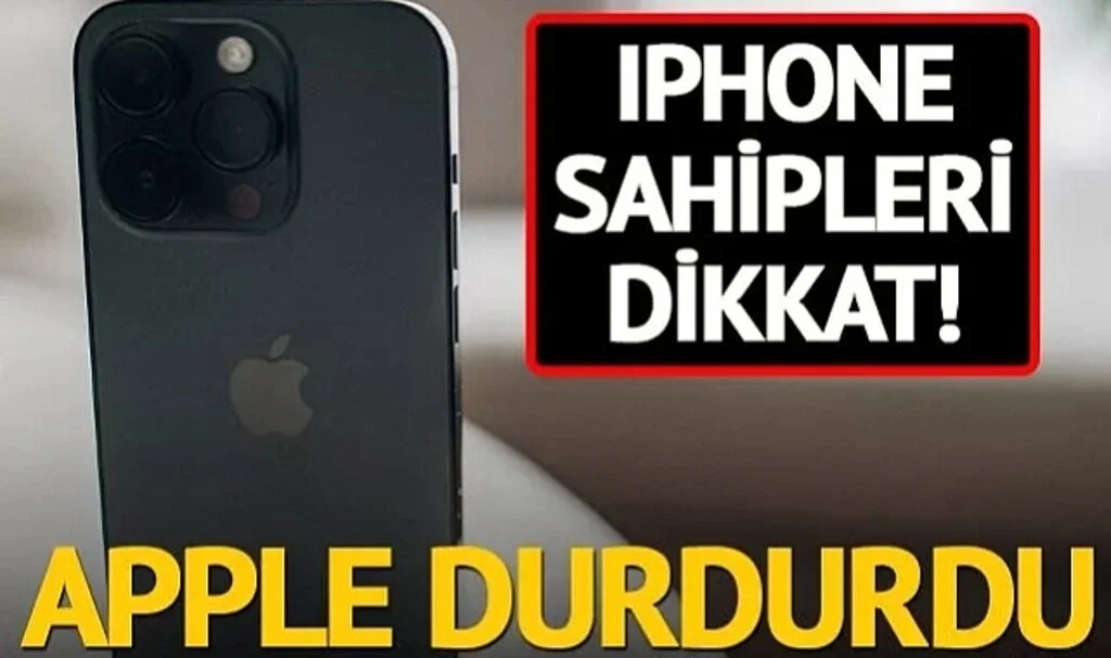 iPhone sahipleri dikkat! Apple imzalamayı bıraktı: Artık mümkün değil