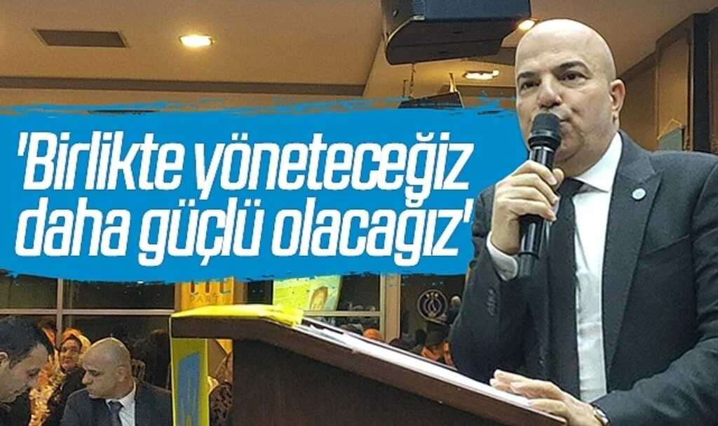 İYİ Parti Samsun İl Başkan adayı Önder Fatih Şenol: 'Birlikte yöneteceğiz daha güçlü olacağız'