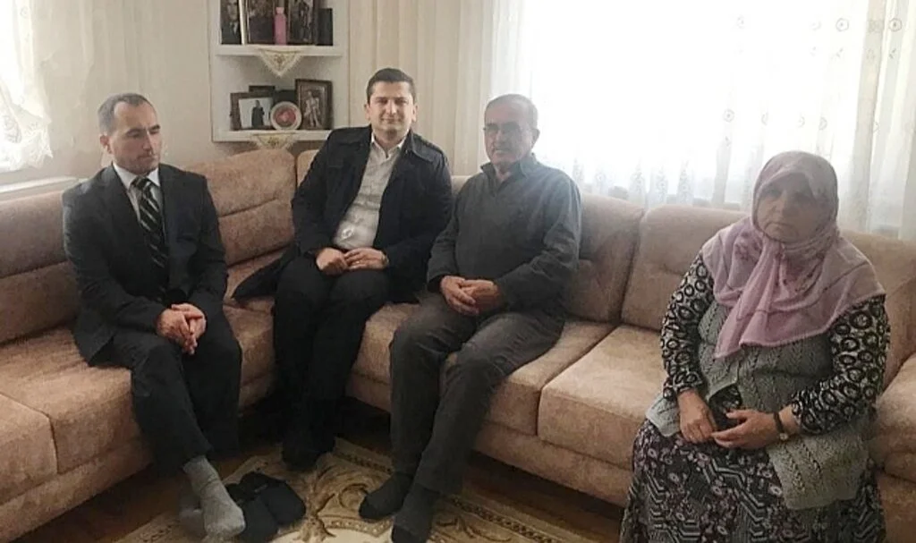 Kaymakam Atar'dan Şehit Ailesine Ziyaret