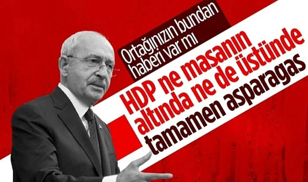 Kemal Kılıçdaroğlu: 6'lı Masada HDP Yok
