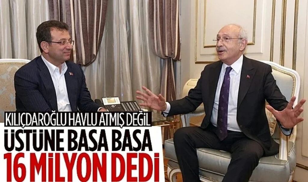 Kılıçdaroğlu'ndan İmamoğlu'na: Moralini Bozma, 16 Milyon Seni Kucaklıyor