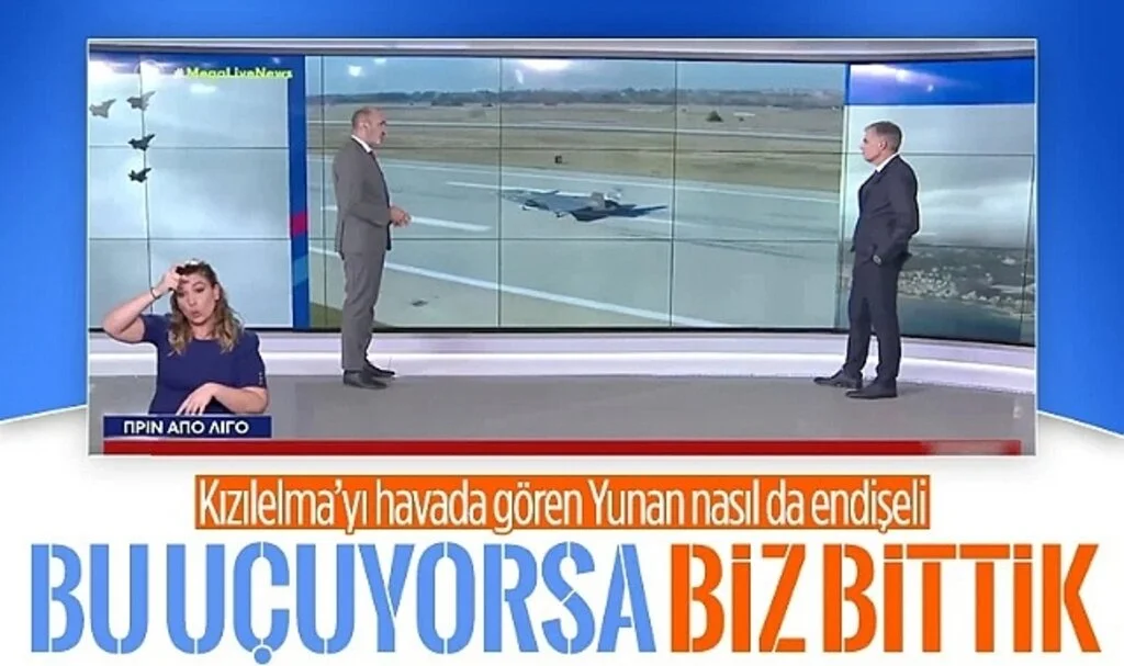Kızılelma, Yunan Medyasını Korkuttu