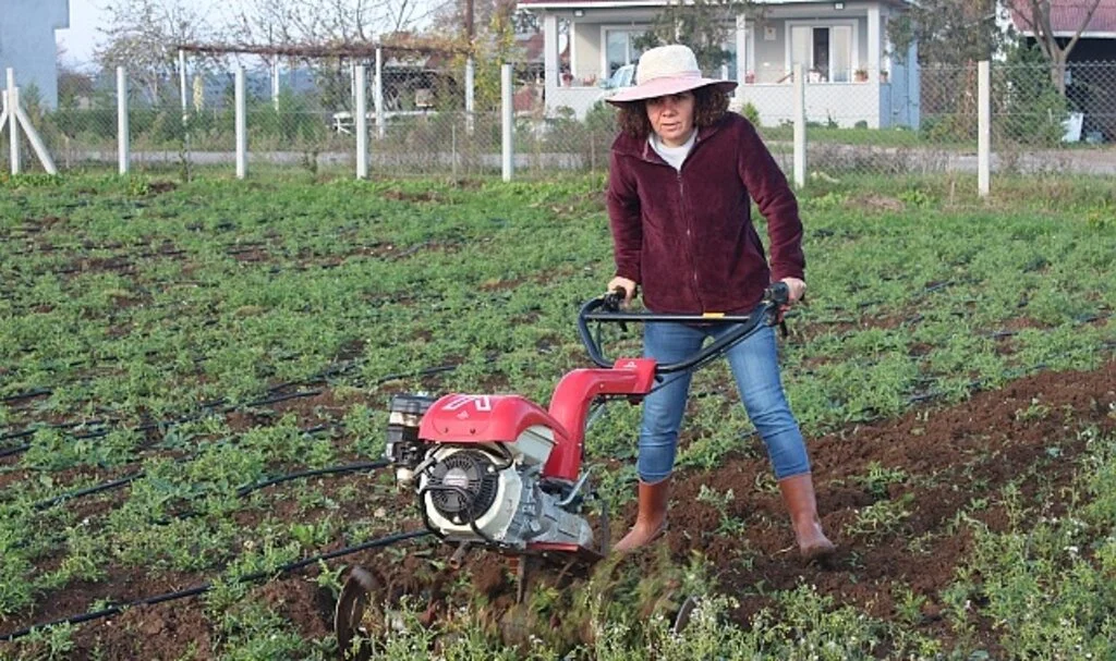 Köyüne dönüp  çiftçi oldu 