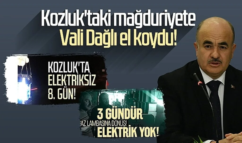 Kozluk'taki mağduriyete Vali Dağlı el koydu!