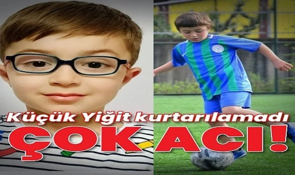 Küçük Yiğit'in üzerine kale direği devrilmişti! Acı haber geldi