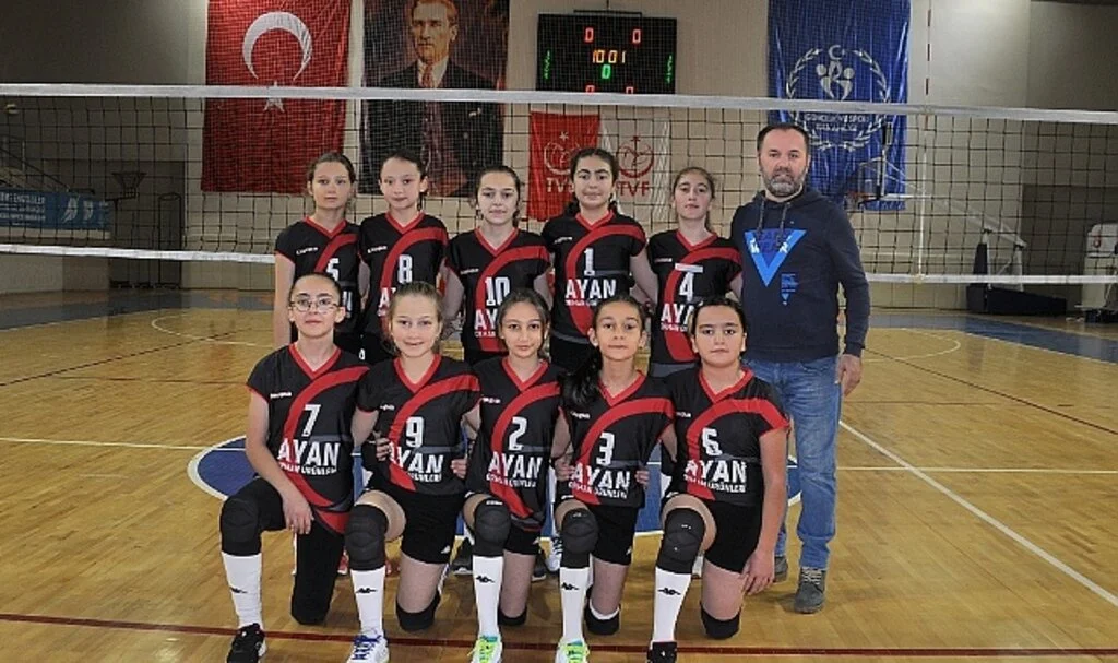 Küçükler Voleybol Heyecanı Başladı